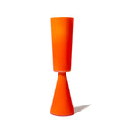 Joe Cariati Fiorelli Tall Cylinder – Glass Vessel in Persimmon