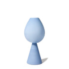 Joe Cariati Fiorelli Tulip Pedestal – Glass Vessel in Dove