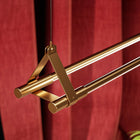 Linear Brass Pendant Light