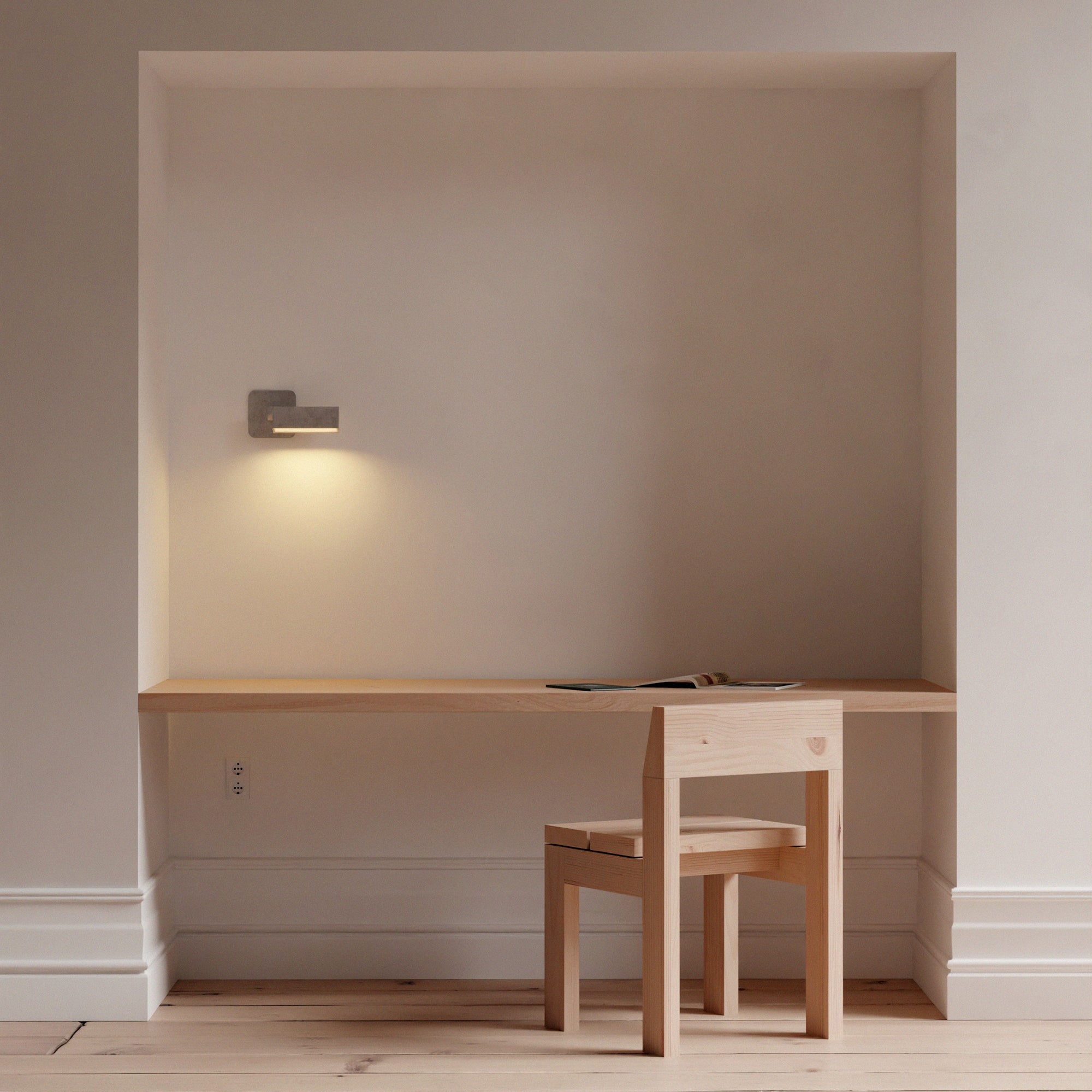 Tumbled Aluminum Sconce | DSHOP