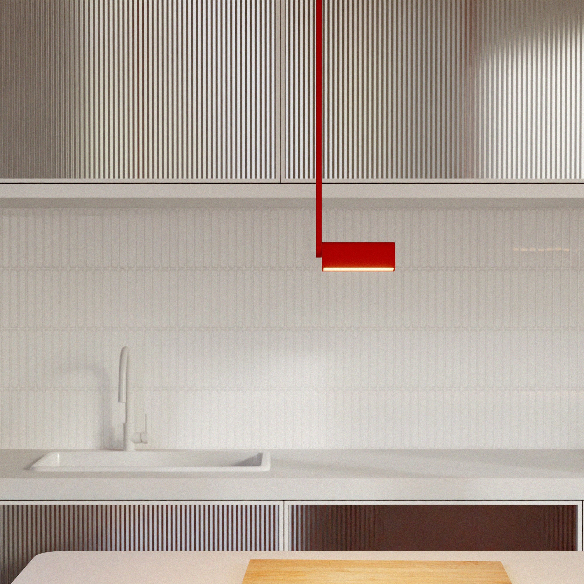 Modern Red Pendant Light | DSHOP