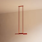 Red Linear Pendant Light | DSHOP