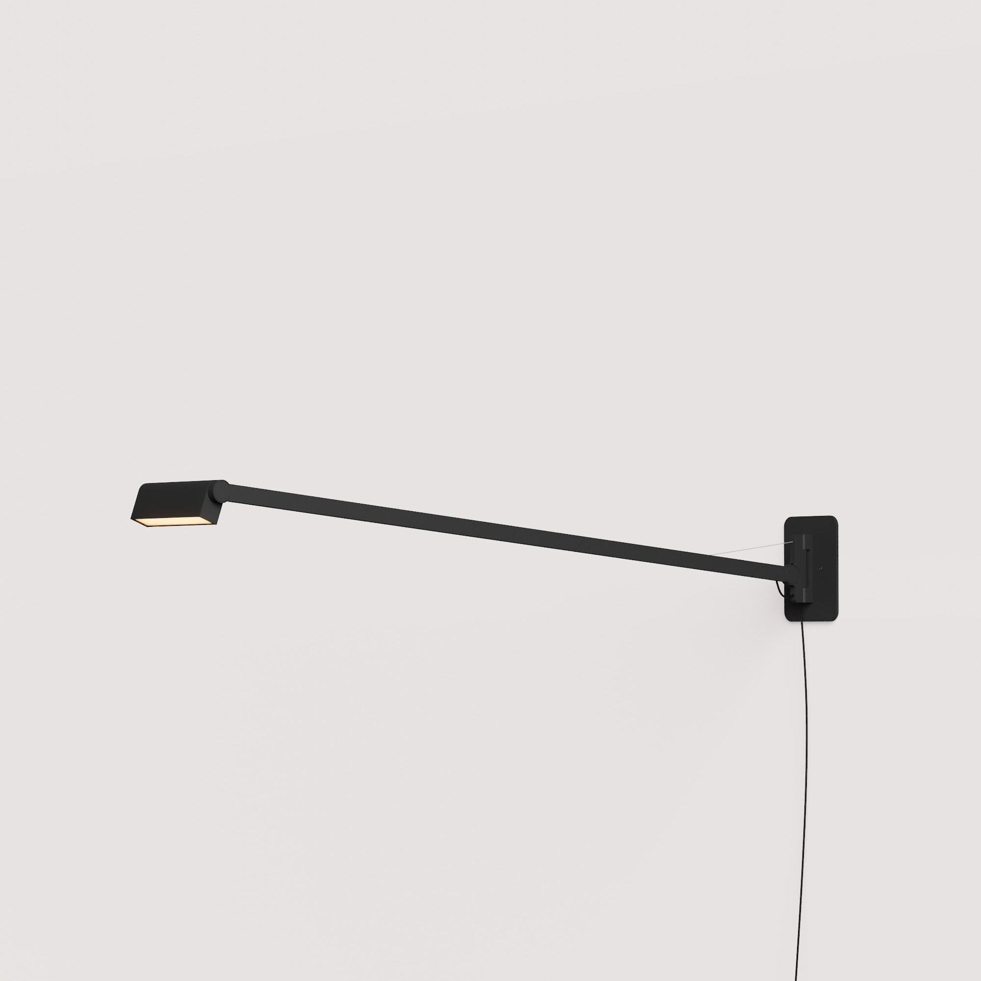 Black Long Arm Wall Lamp | DSHOP