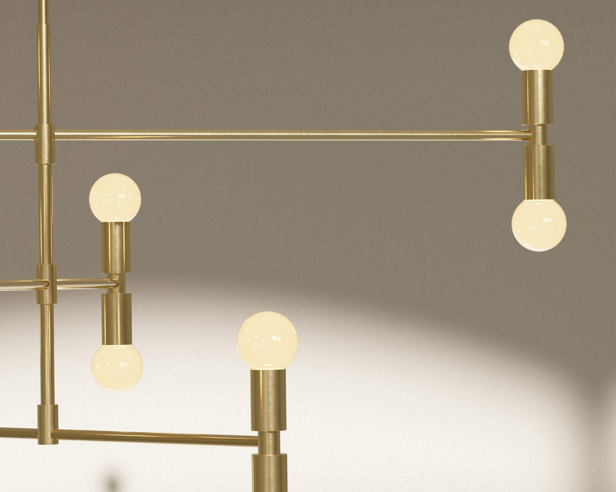 Small Brass Chandelier | DSHOP