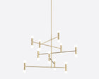 Minimal Brass Chandelier | DSHOP