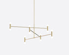 Minimalist Brass Chandelier | DSHOP