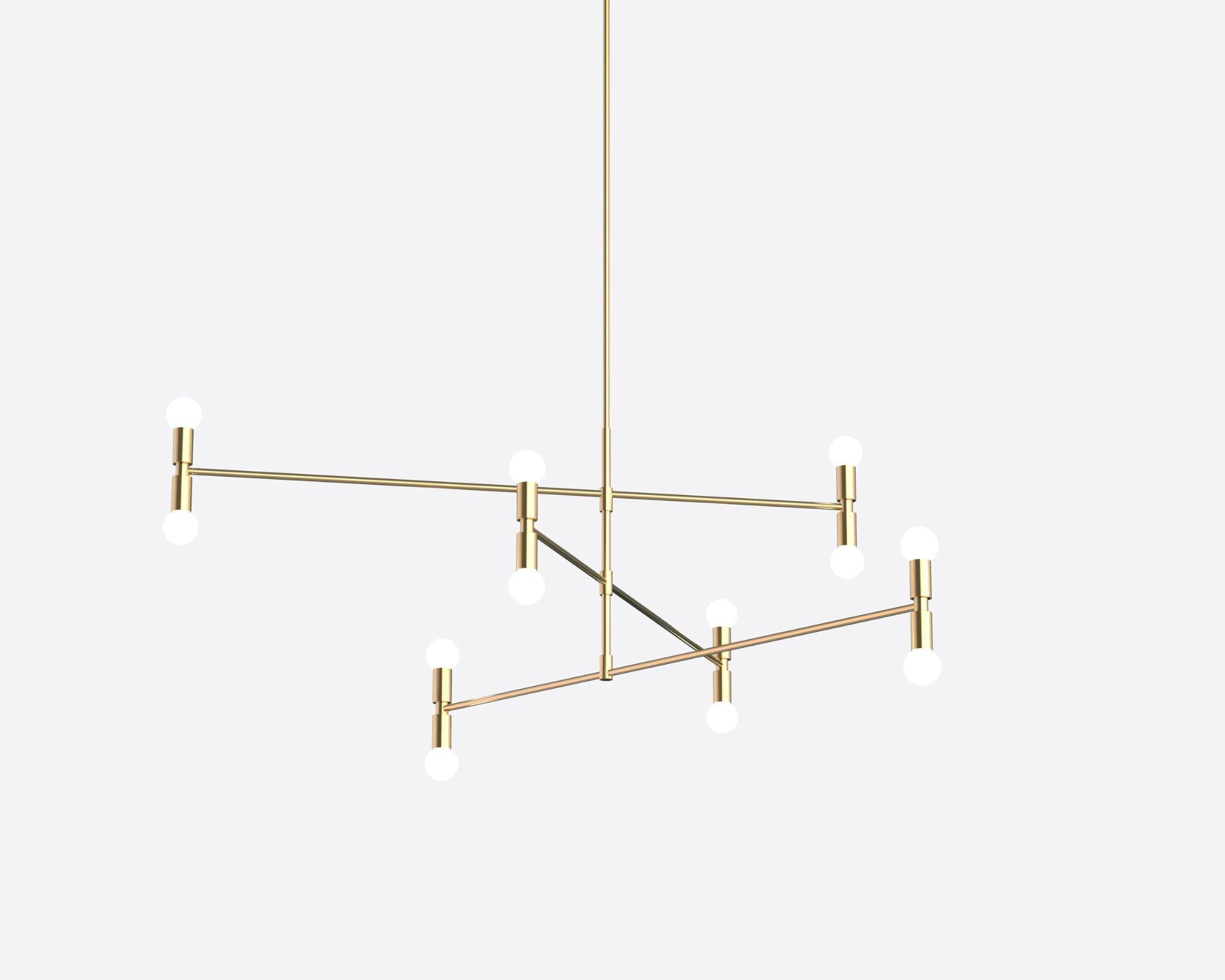 Minimalist Brass Chandelier | DSHOP