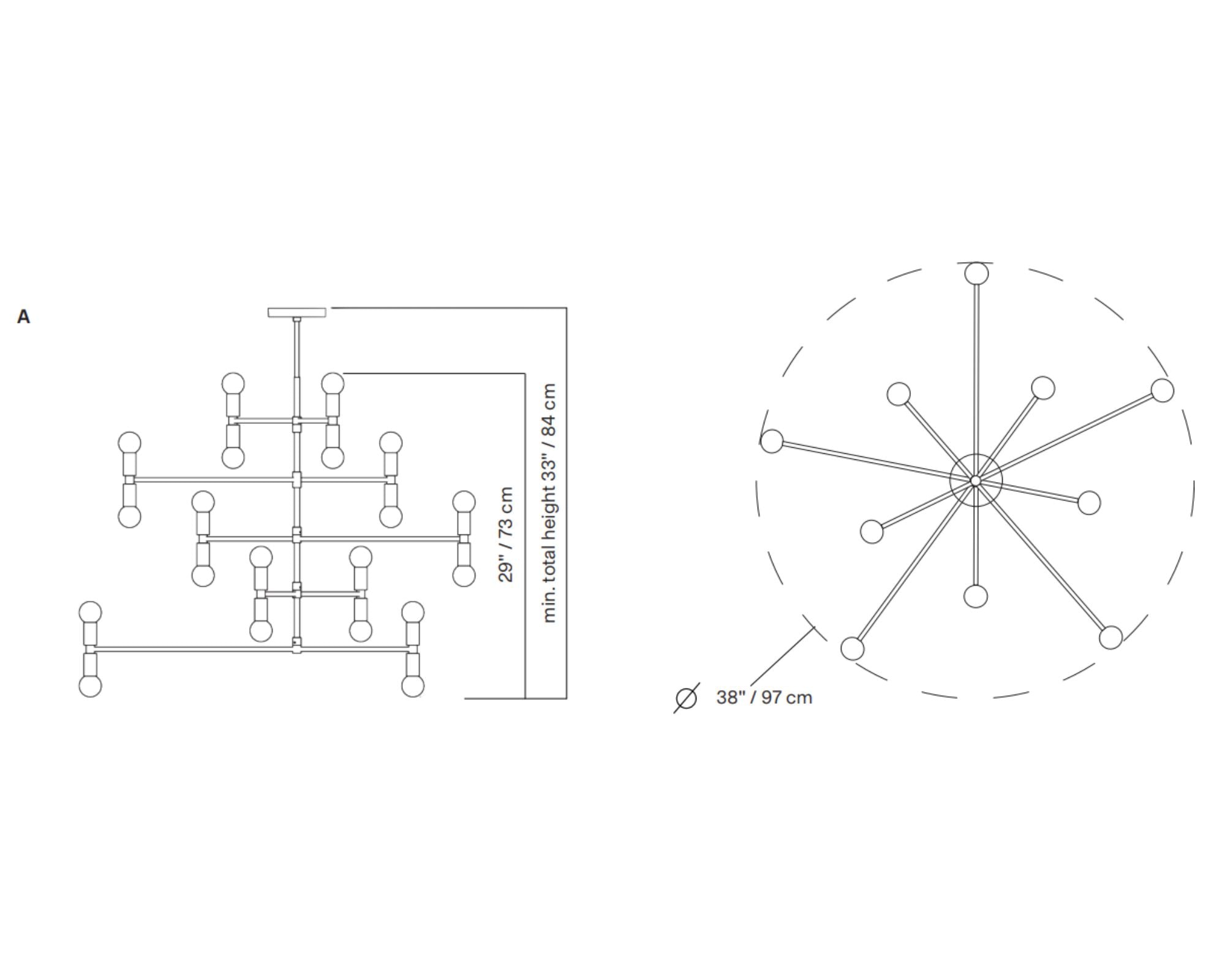 Dot 14 Model A Chandelier | DSHOP