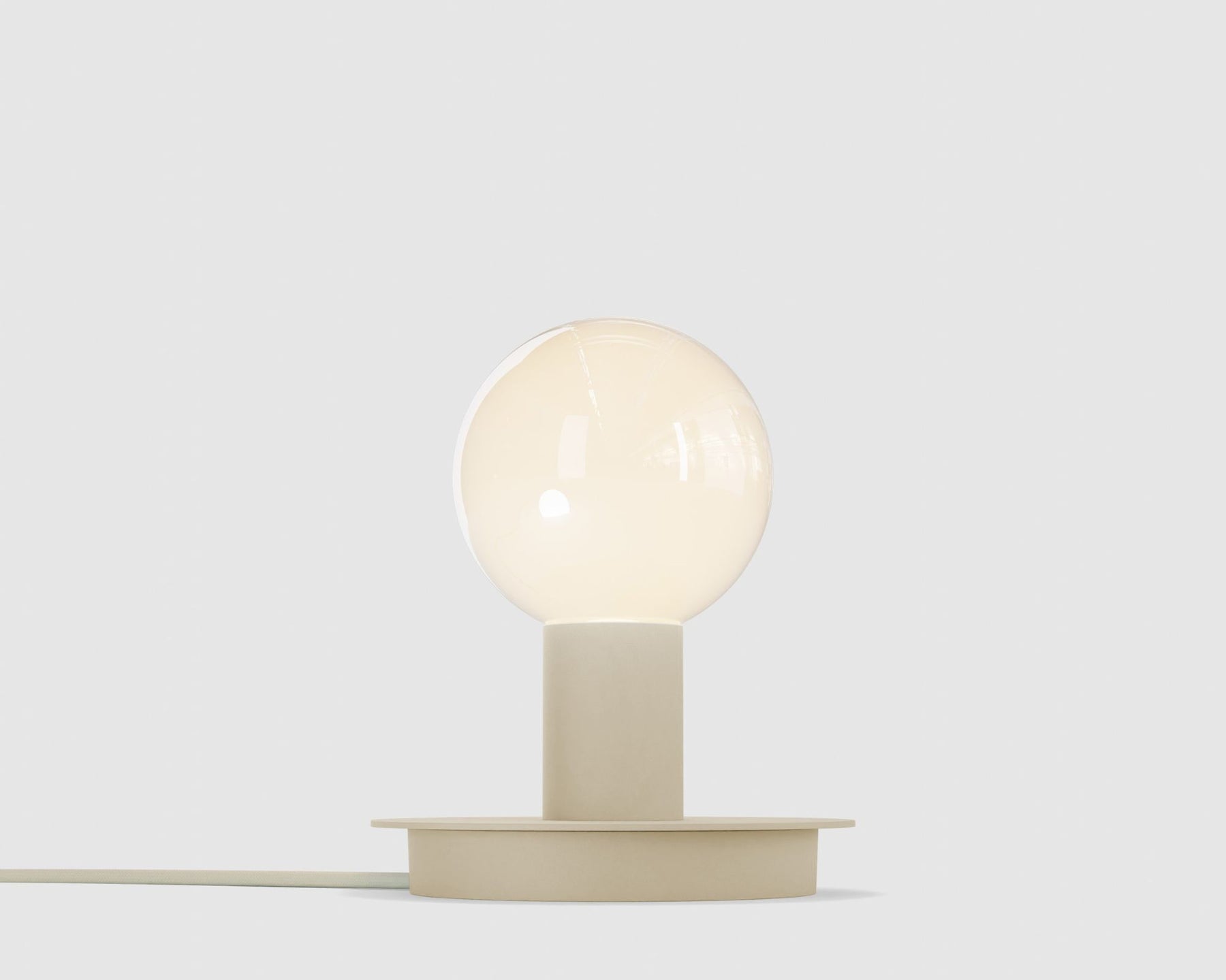 Minimal Beige Table Lamp | DSHOP