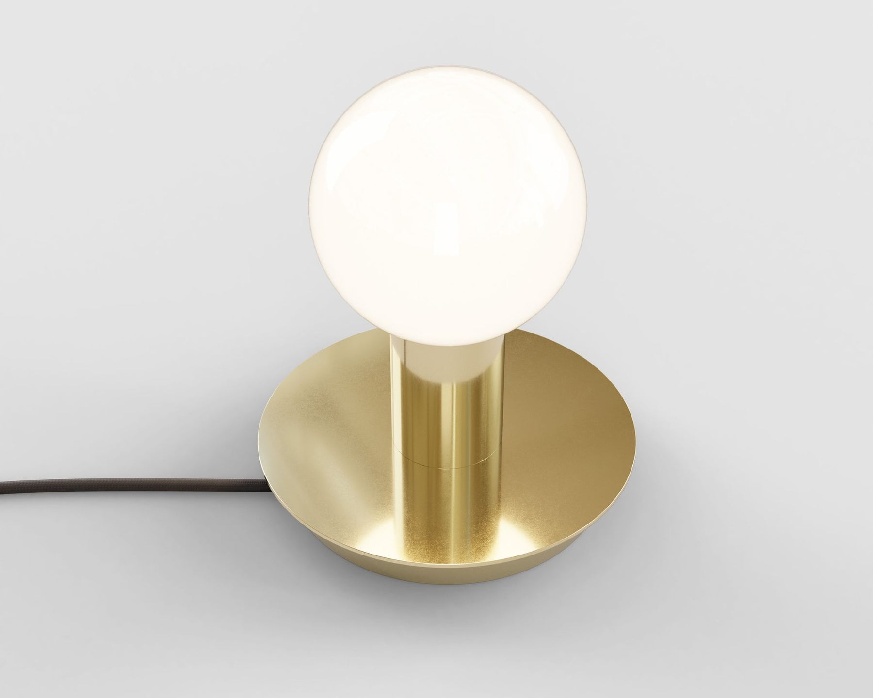 Minimal Brass Table Lamp | DSHOP