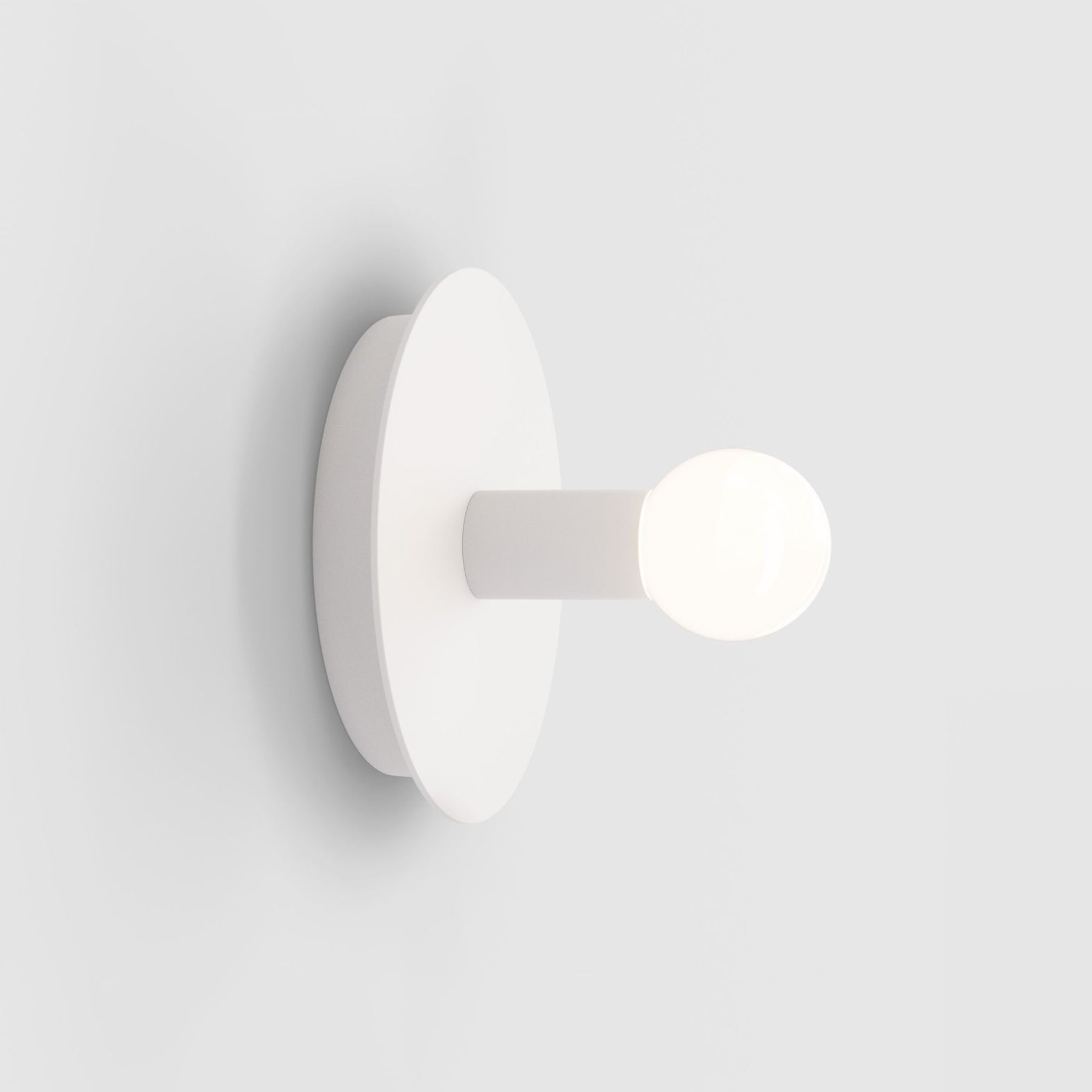 Minimal White Wall Lamp | DSHOP