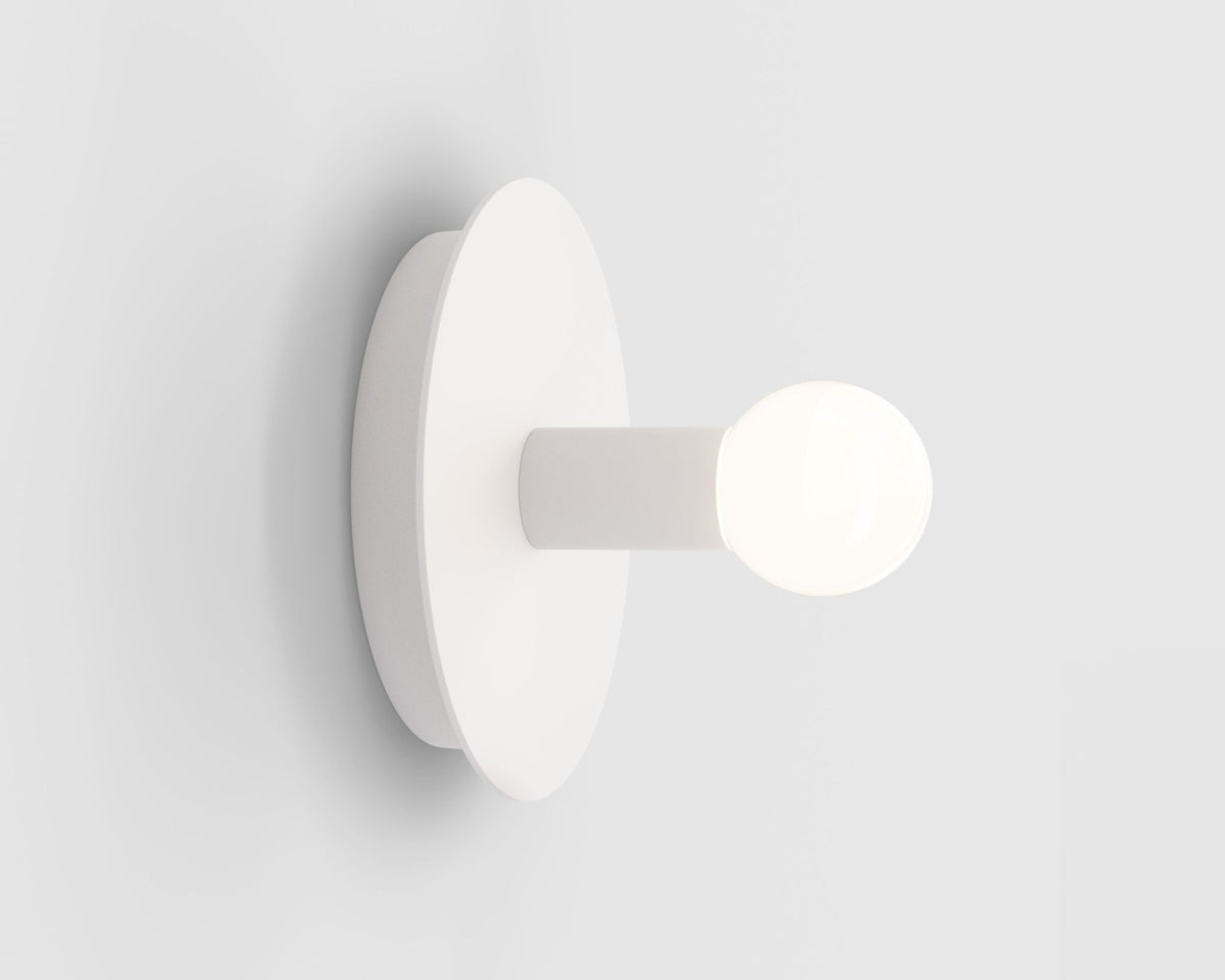 Minimal White Wall Lamp | DSHOP