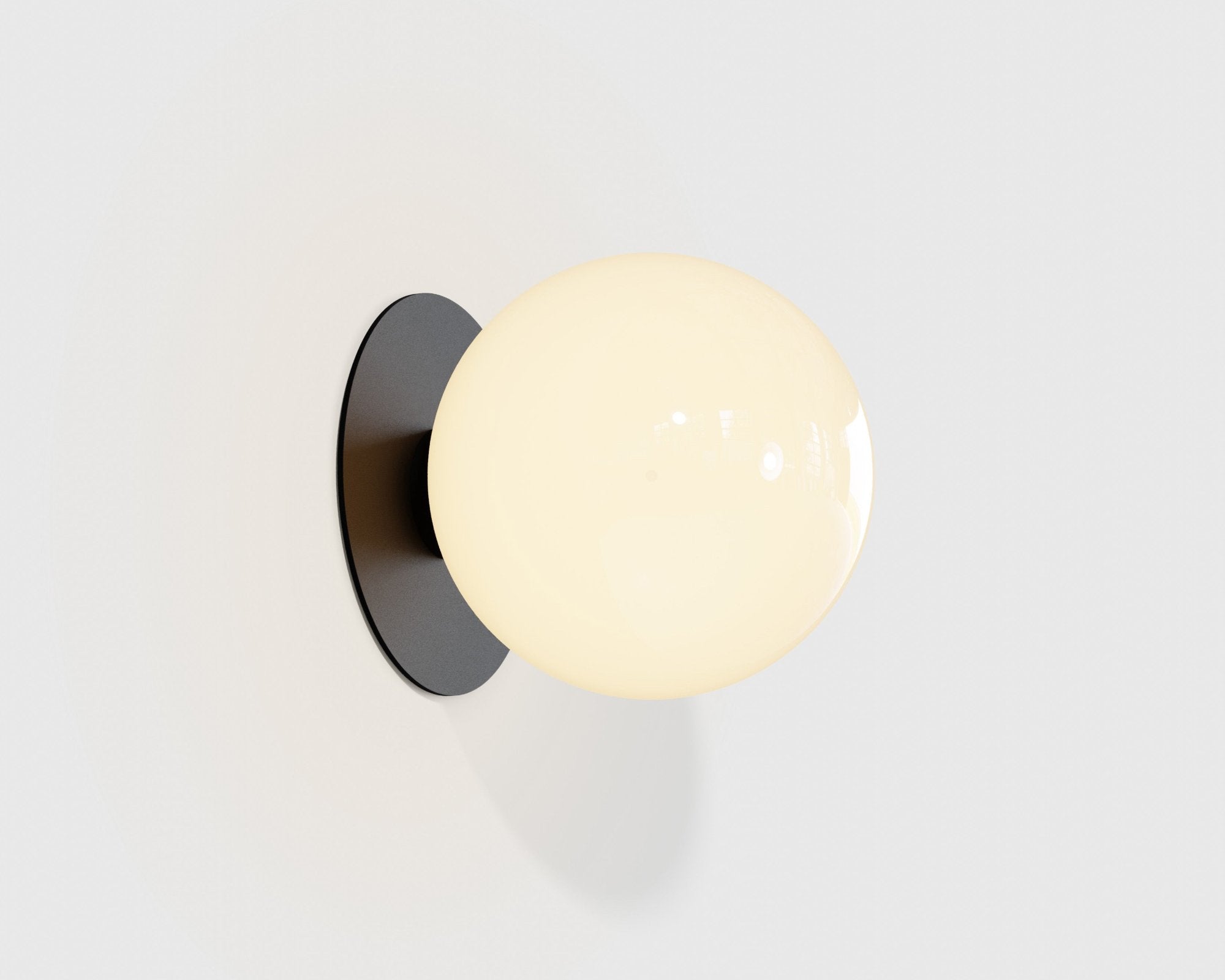 Laurent 11 Milk Glass Sconce | DSHOP