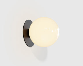 Laurent 11 Milk Glass Sconce | DSHOP
