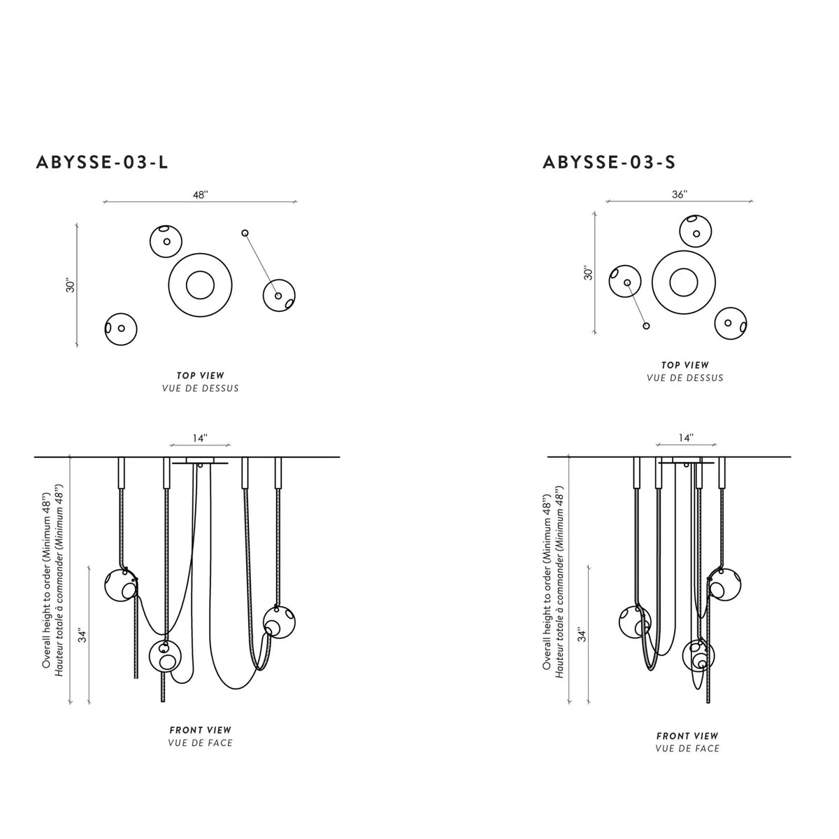 Custom Abysse Chandelier | DSHOP