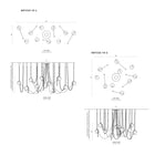 Larose Guyon Abysse 10 Chandelier Measurements