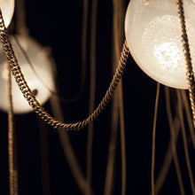 Larose Guyon Abysse 10 – Aged Brass Chandelier