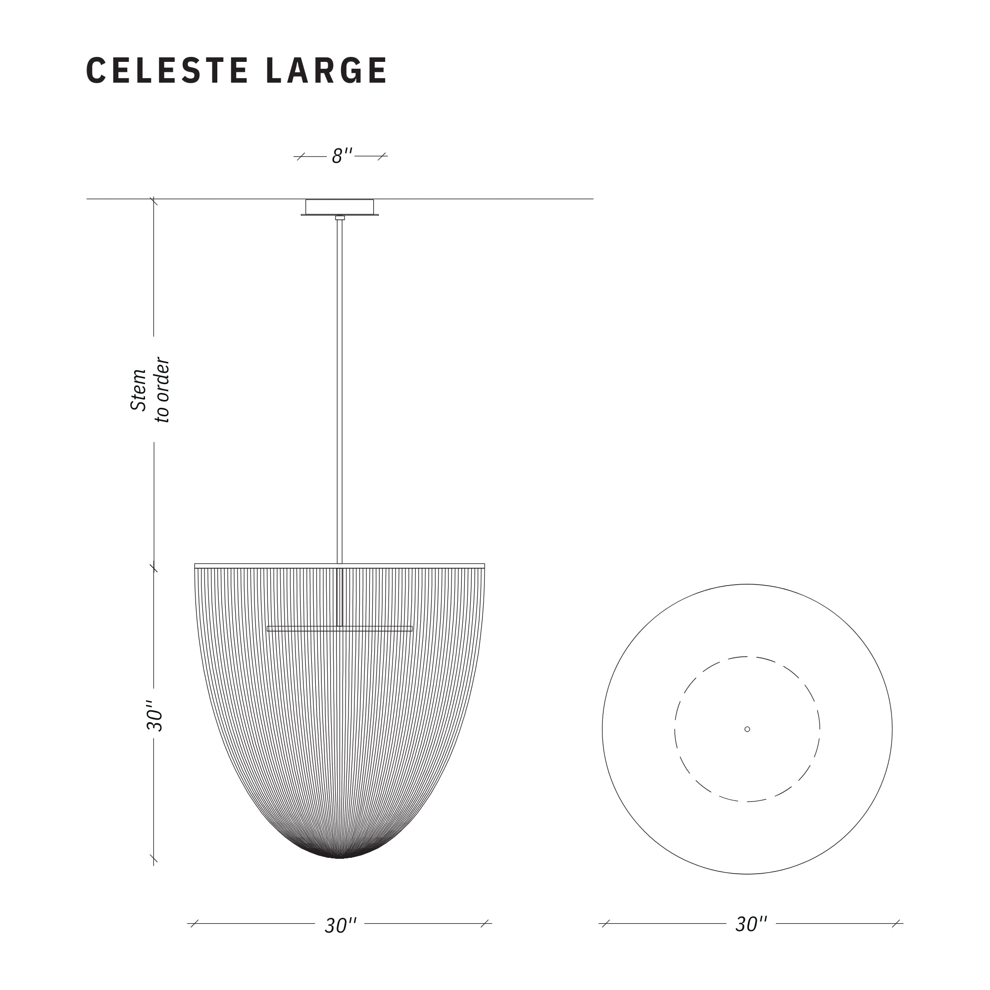 Larose Guyon Celeste Small – Measurements