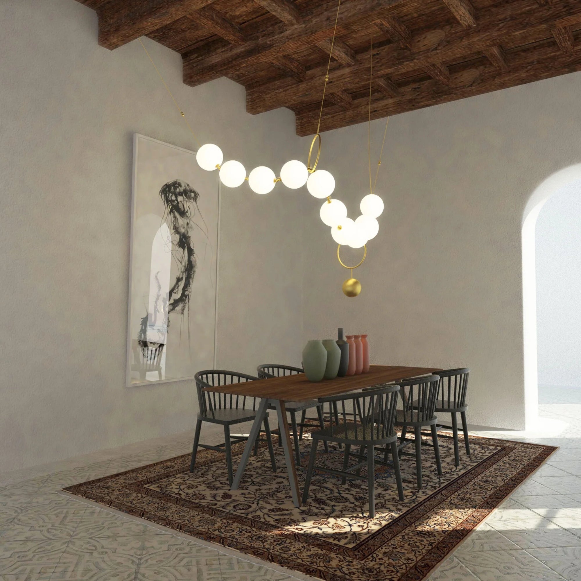 Sculptural Chandelier | DSHOP