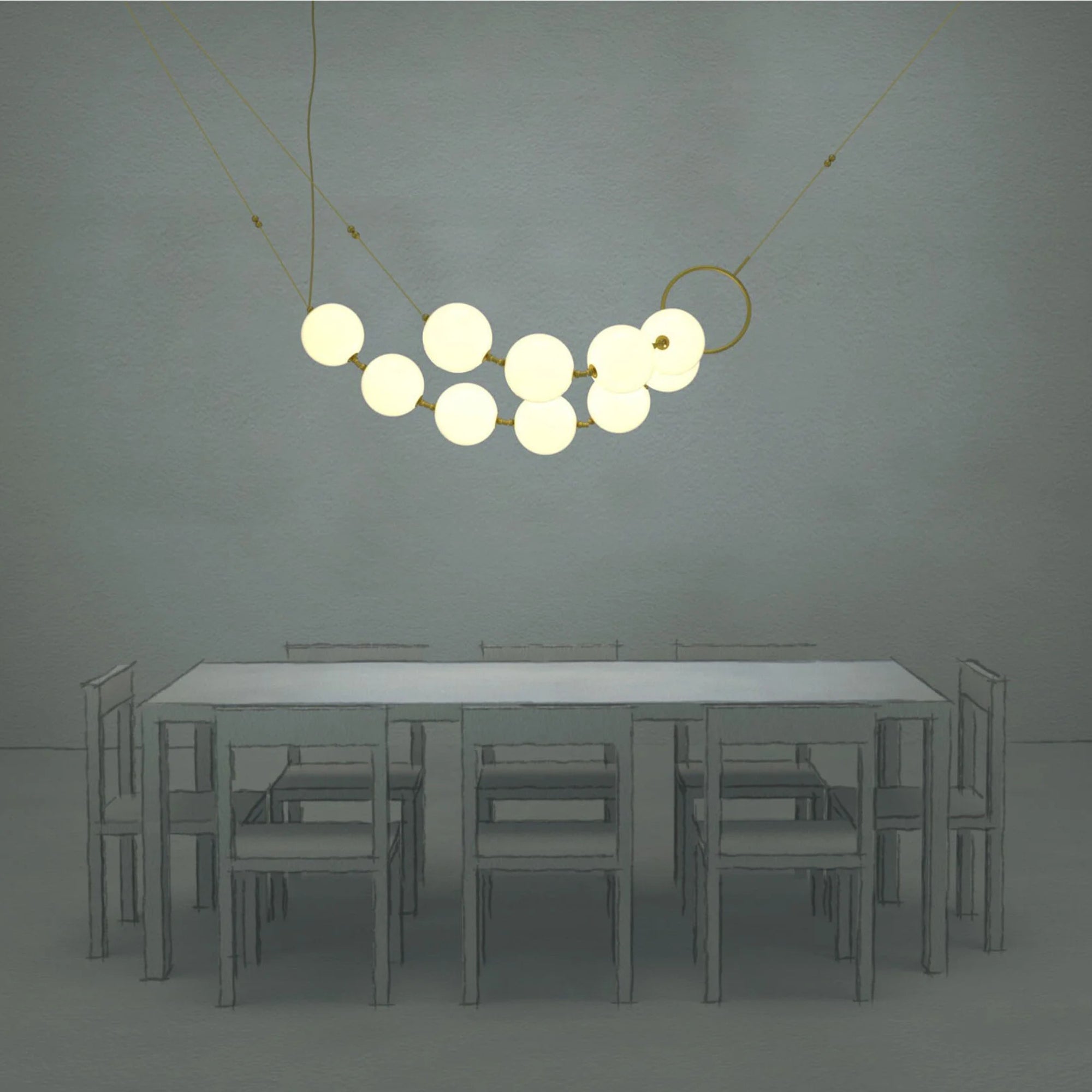 Larose Guyon Coco 02 Chandelier – Modern Chandelier
