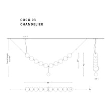 Larose Coco 03 Chandelier – Measurements