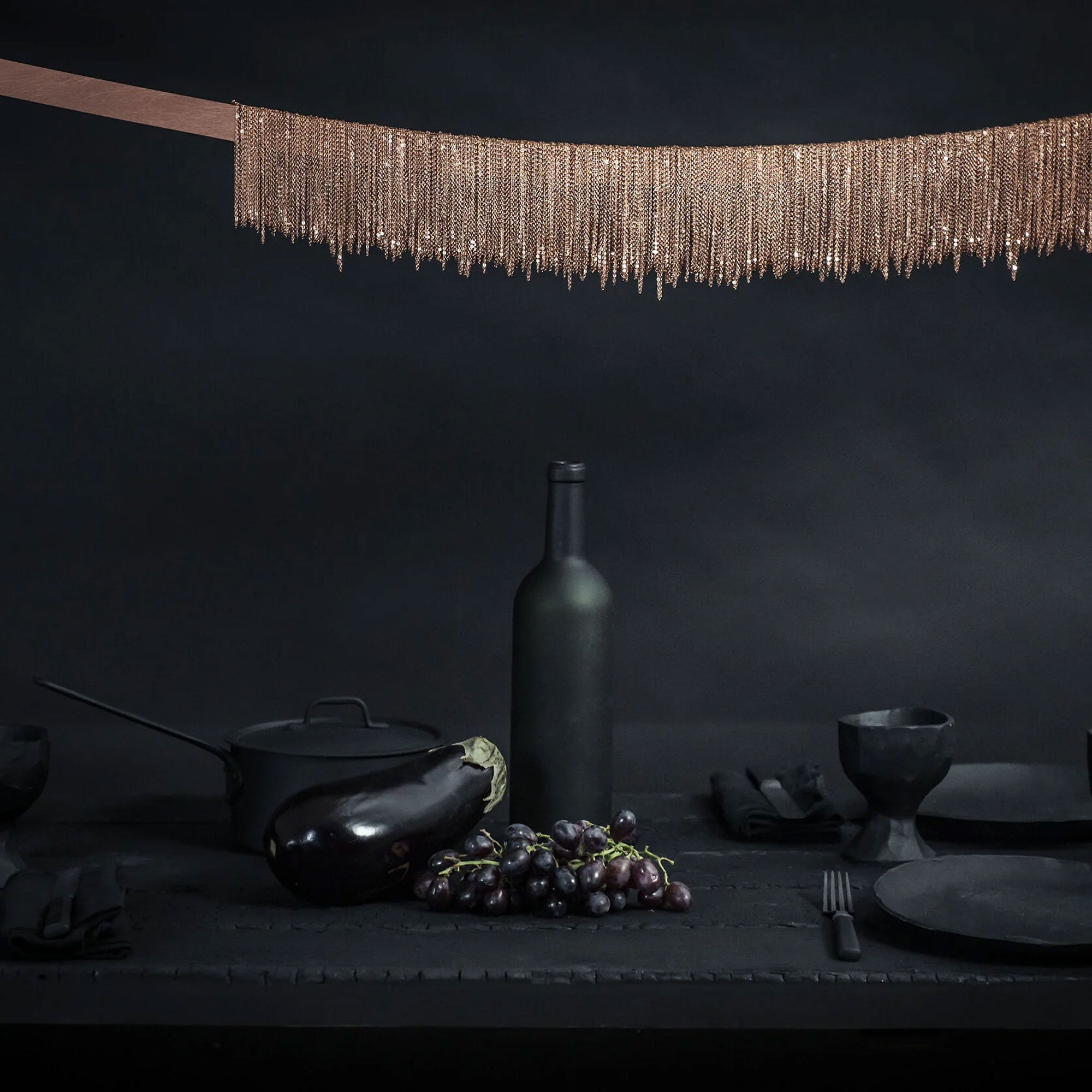 Linear Chain Pendant Light