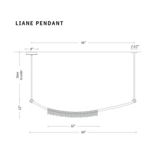 Larose Guyon Liane Pendant Measurements | DSHOP