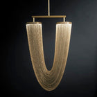 Otero Pendant in Brass Chain | DSHOP