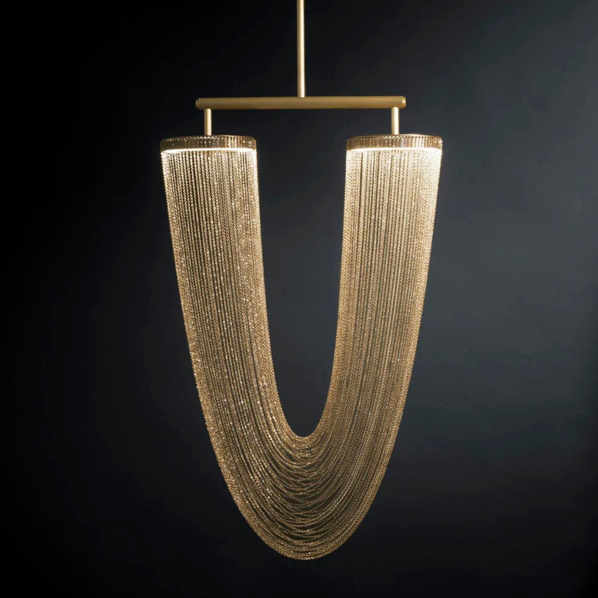 Otero Pendant in Brass Chain | DSHOP