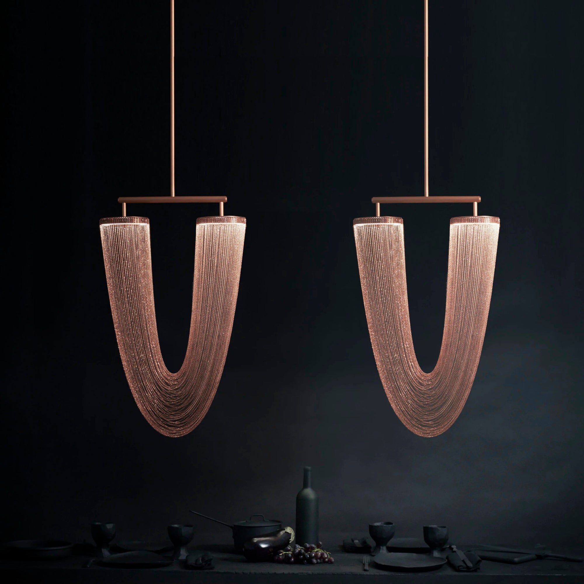 Larose Guyon Otero Small Pendant – Luxury Lights in Copper