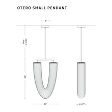 Larose Guyon Otero Small Pendant – Measurements | DSHOP