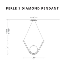 Larose Guyon Perle 1 Diamond Pendant Measurements | DSHOP