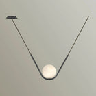 Larose Guyon Perle 1 Pendant Light – Side Canopy in Black