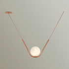Larose Guyon Perle 1 Pendant Light – Side Canopy in Copper