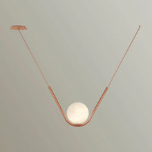 Larose Guyon Perle 1 Pendant Light – Side Canopy in Copper
