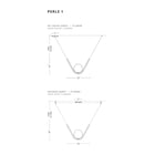 Larose Guyon Perle 1 Pendant Light – Measurements | DSHOP
