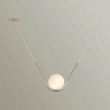 Larose Guyon Perle 1 Pendant Light – Side Canopy in Nickel