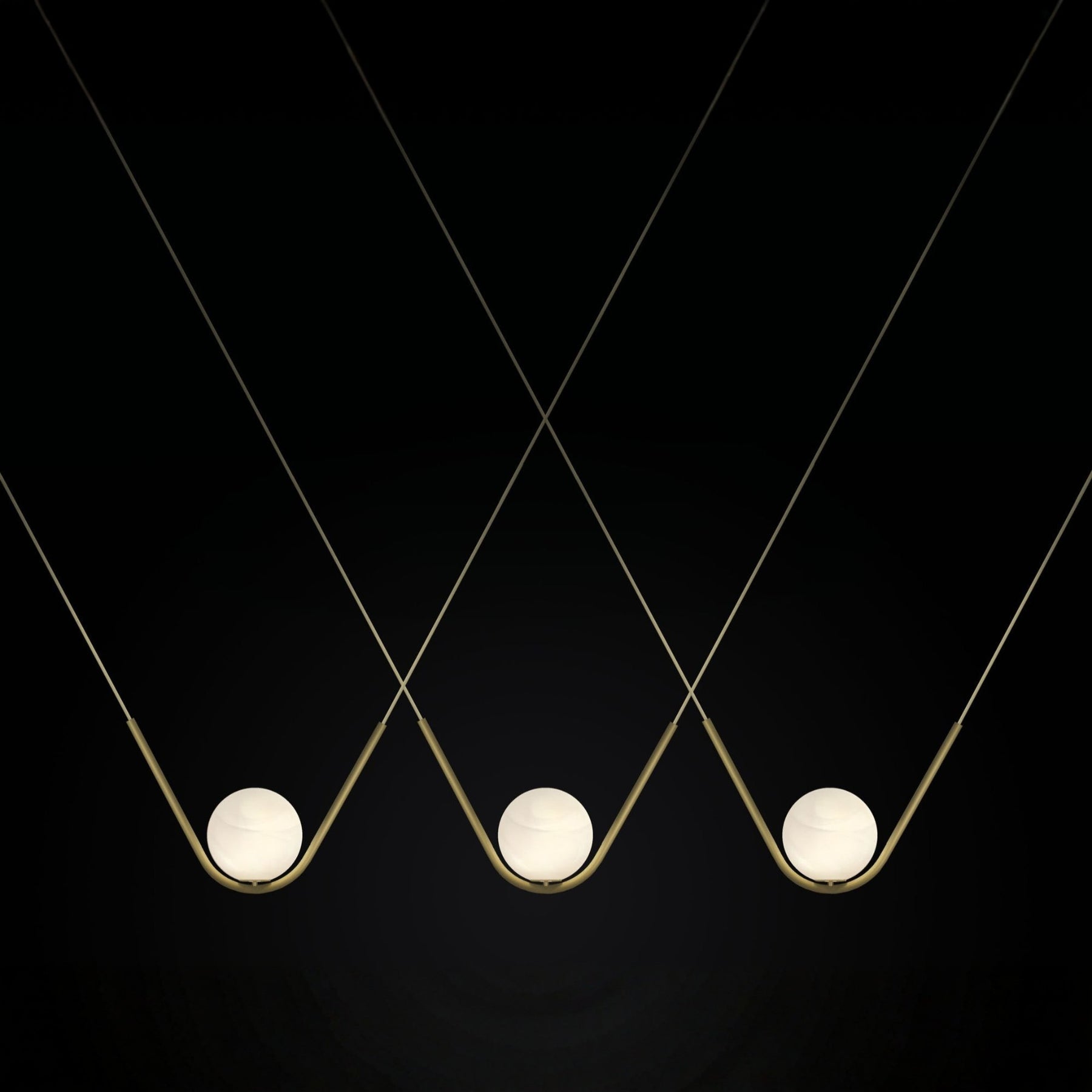 Perle 1 Trio Pendant Light | DSHOP