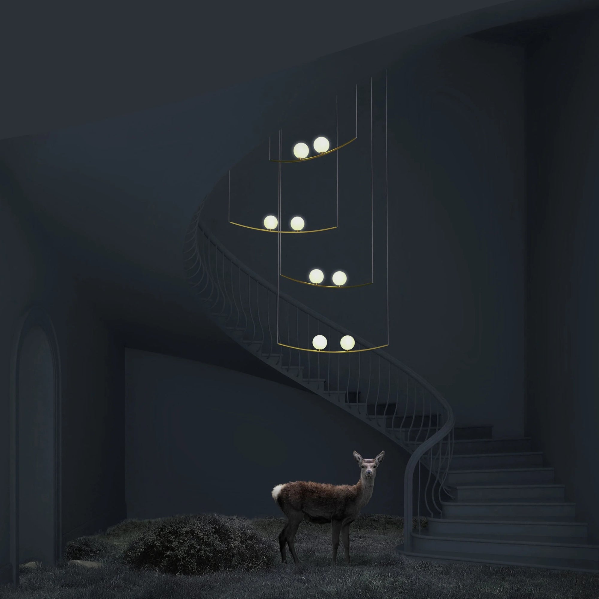 Larose Guyon Perle 2 Pendant Light – Luxury Lighting