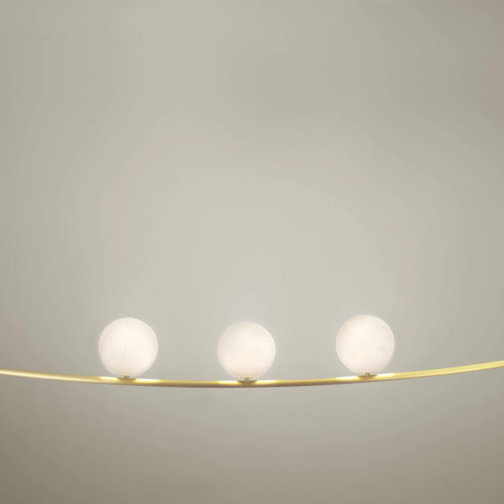 Larose Guyon Perle 3 Pendant Light – Brass Pendant Light