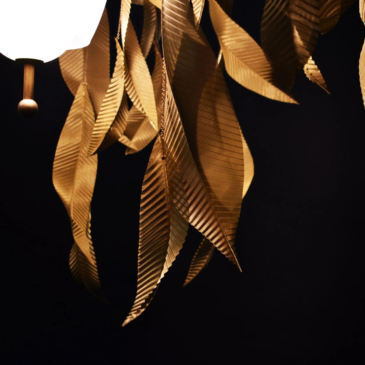 Brass Leaf Chandelier | DSHOP