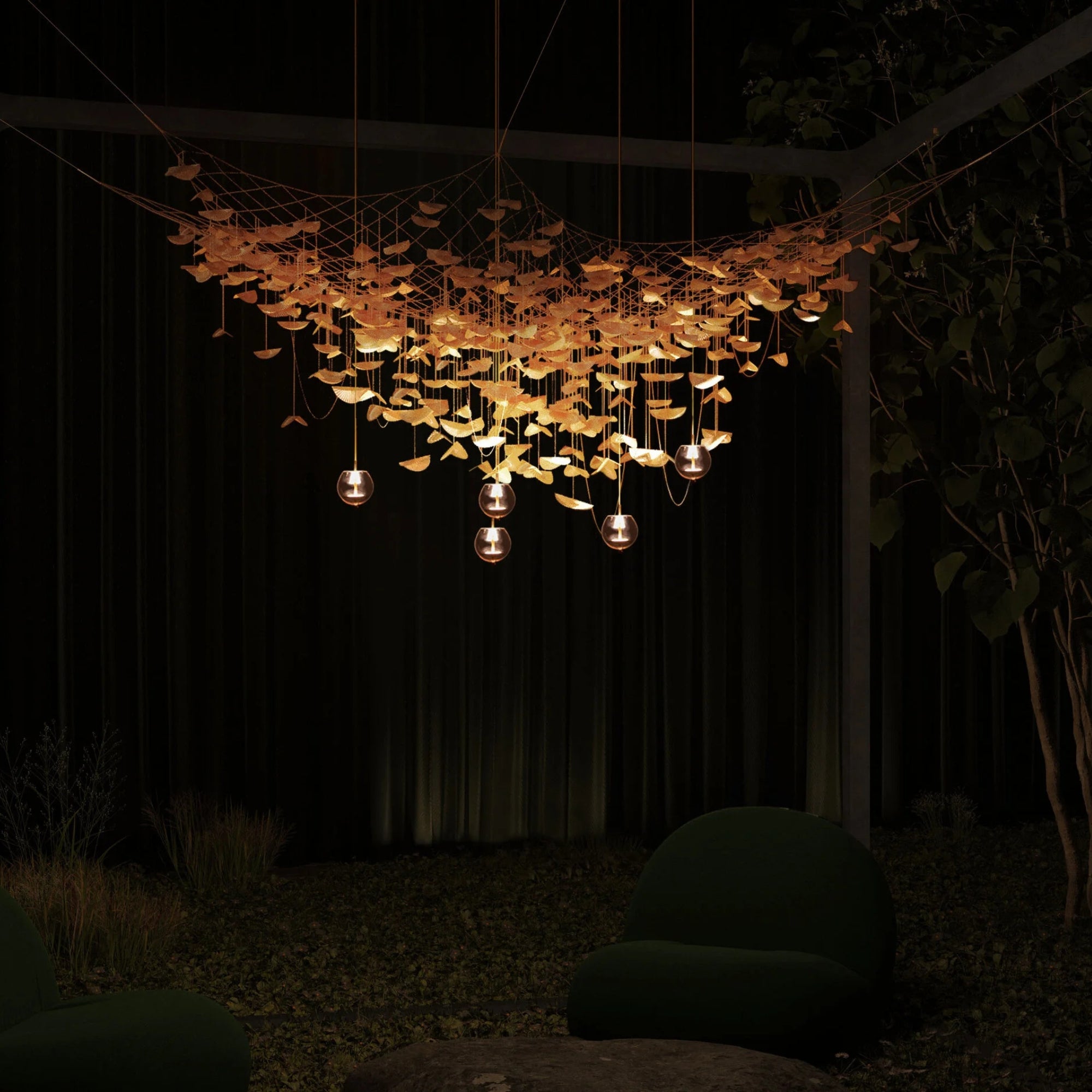 Larose Guyon Valse au Crépuscule – Sculptural Lighting
