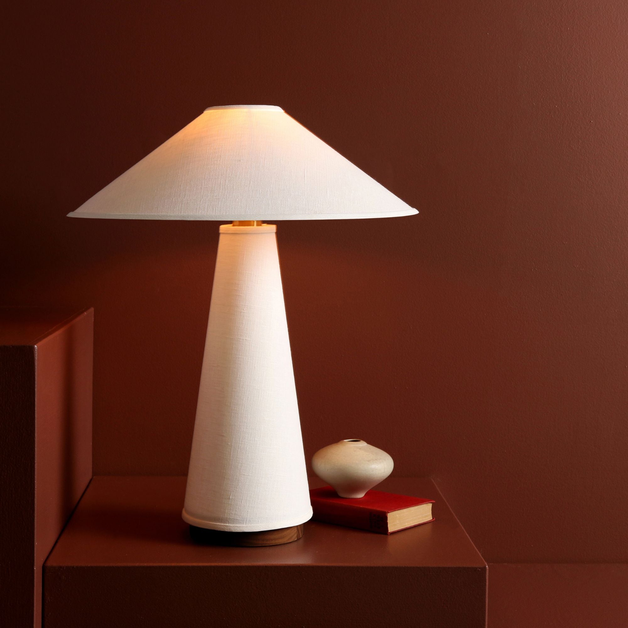 Linen Table Lamp