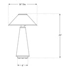 Linden Table Lamp - Narrow