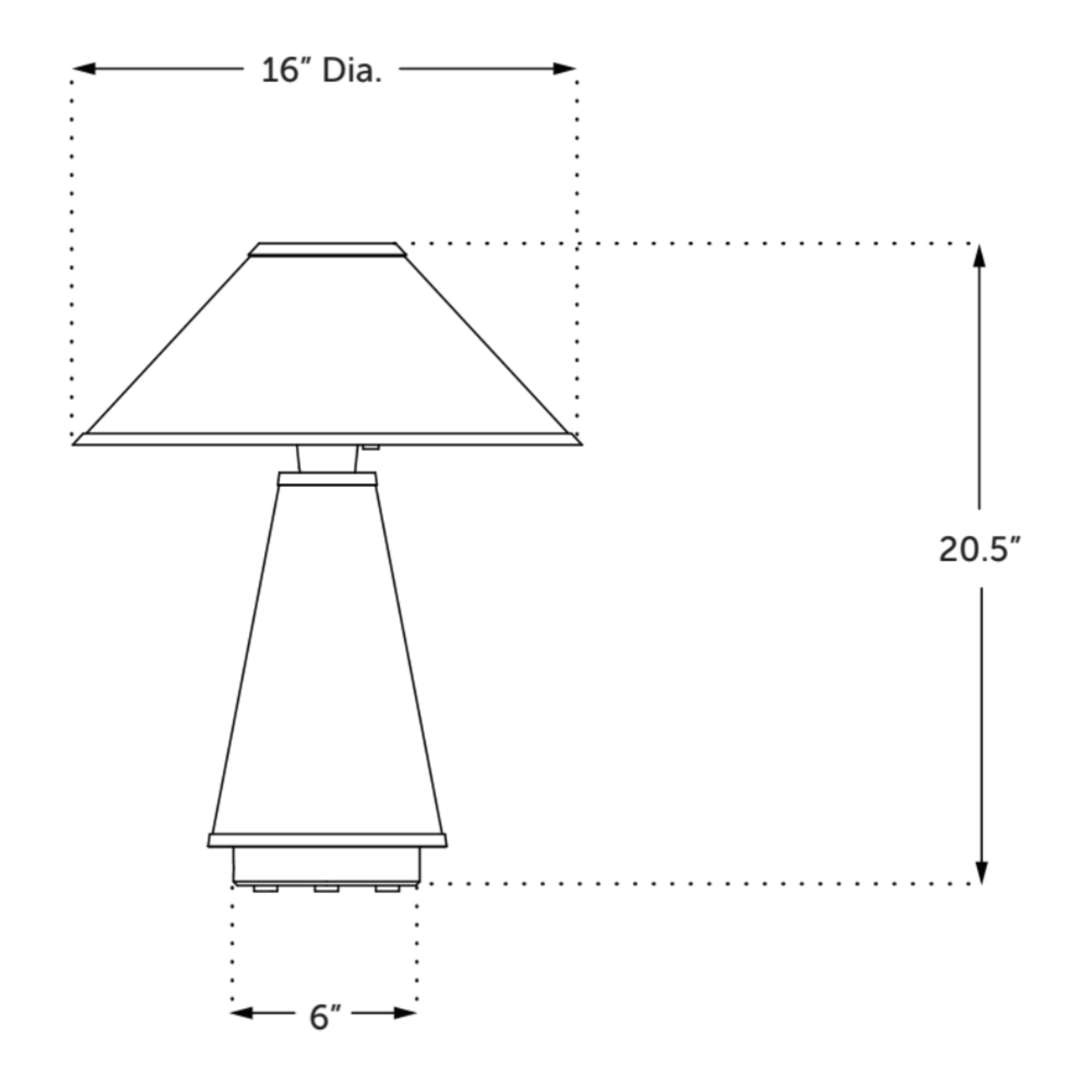 Linden Table Lamp - Short