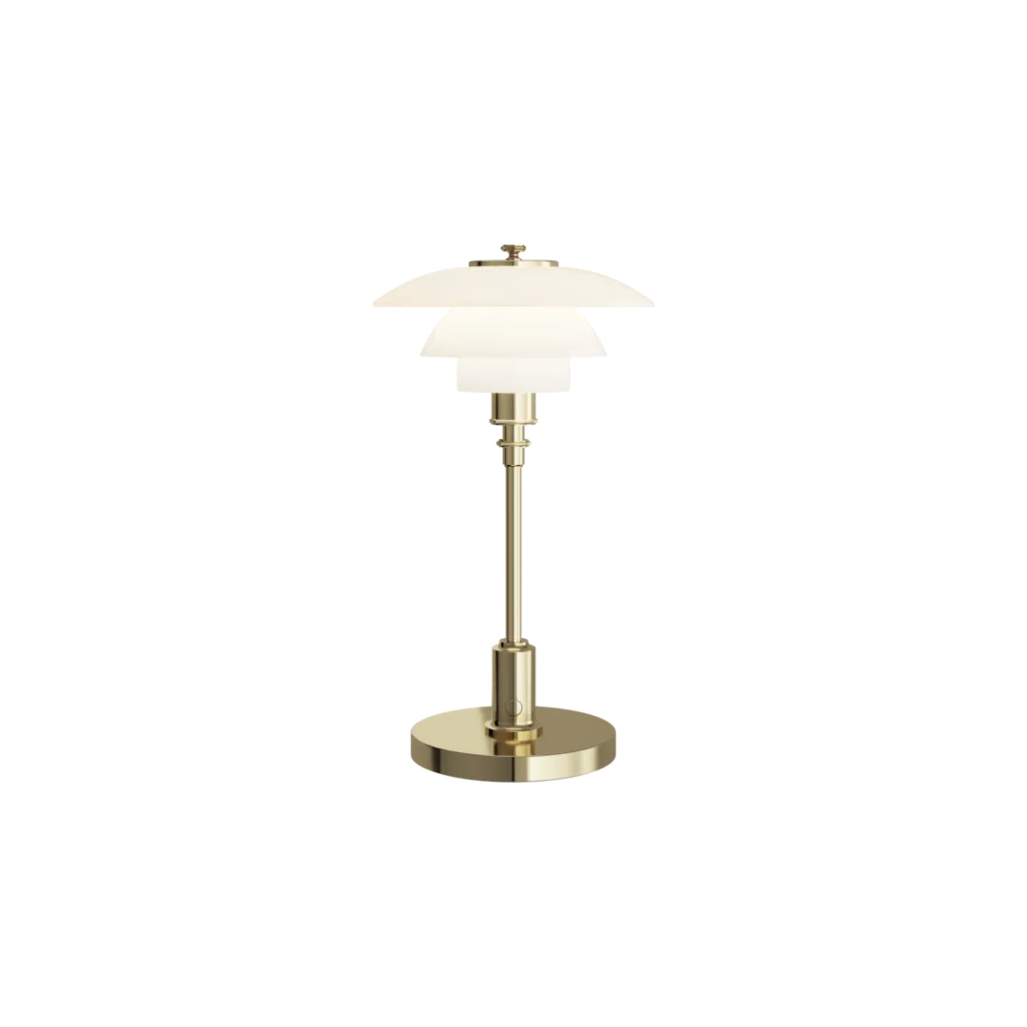 Louis Poulsen PH 1/1 Portable Table Lamp – Modern Table Lamp in Brass