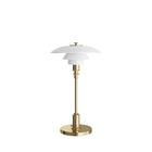 Louis Poulsen PH 2/1 Portable Table Lamp – Cordless Table Lamp in Brass