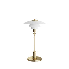 Louis Poulsen PH 2/1 Portable Table Lamp – Cordless Table Lamp in Brass