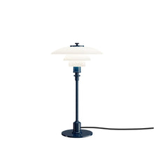 Louis Poulsen PH 2/1 Glass Table Lamp – Luxury Table Lamp in Glossy Blue