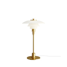 Louis Poulsen PH 2/1 Glass Table Lamp – Modern Table Lamp in Brass